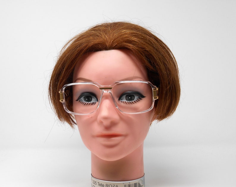 fabulous vintage lunettes eyeglasses 1980 carved frame france rare