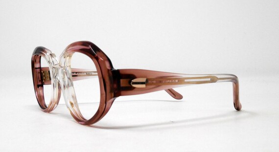 fabulous vintage glasses eyeglasses 1970 carved f… - image 3