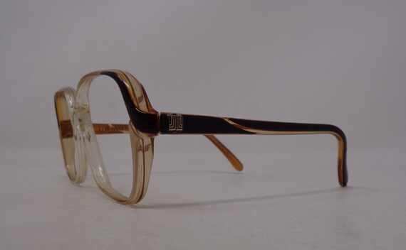 fabulous vintage glasses eyeglasses LANVIN carved… - image 3