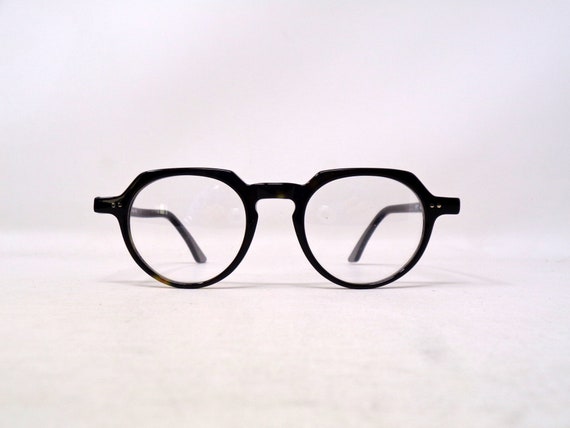 fabulous vintage glasses eyeglasses 1990 carved h… - image 1