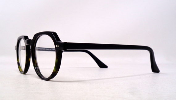 fabulous vintage glasses eyeglasses 1990 carved h… - image 3