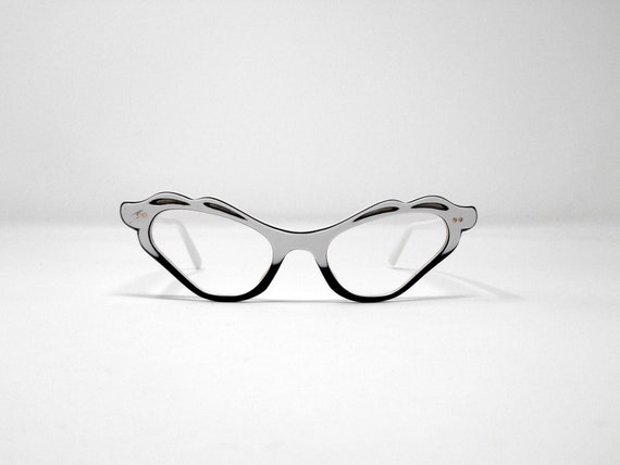 fabulous vintage lunettes eyeglasses 1960 cat eye