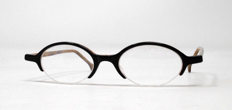 fabulous vintage lunettes eyeglasses 1980 carved frame france rare