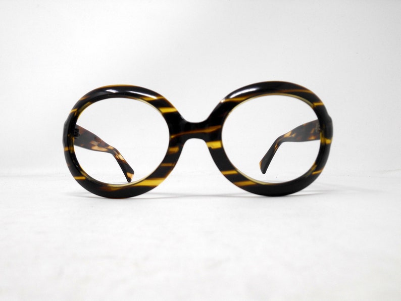 Fabulous vintage orders lunettes eyeglasses 1970 carved frame france rare