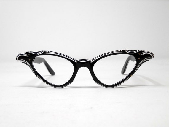 fabulous vintage lunettes eyeglasses 1960 cat eye