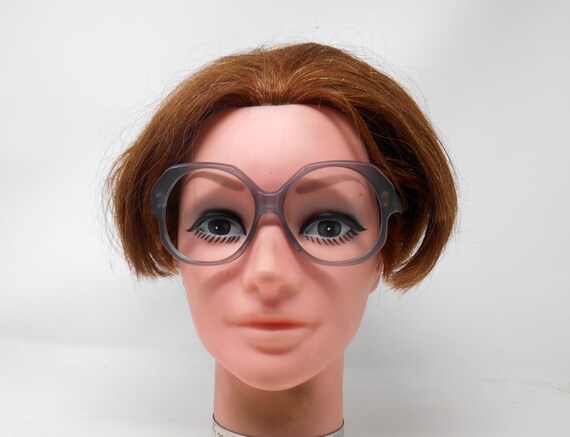 fabulous vintage glasses eyeglasses 1970 carved f… - image 5