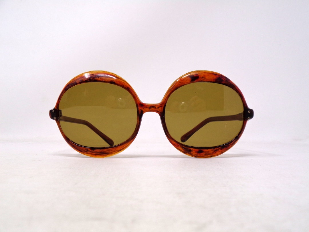 Fabulous Vintage Sunglasses Eyeglasses 1970 Carved Frame France Rare Etsy