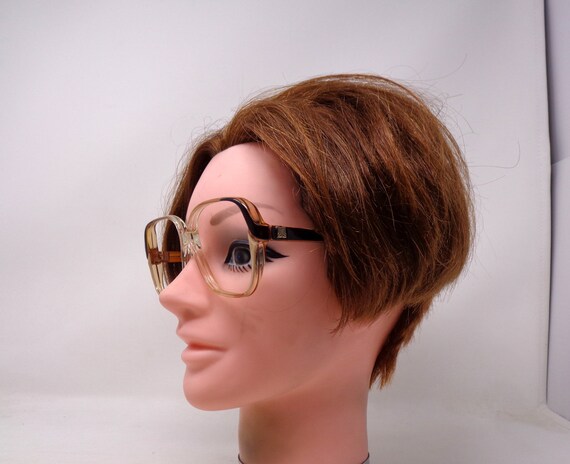 fabulous vintage glasses eyeglasses LANVIN carved… - image 4