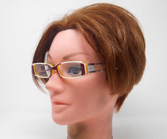 fabulous vintage glasses eyeglasses SEEBLUE carve… - image 4