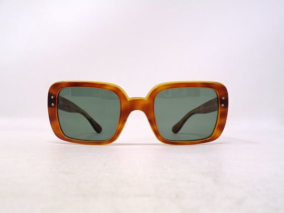 fabulous vintage sunglasses eyeglasses 1960 carve… - image 1