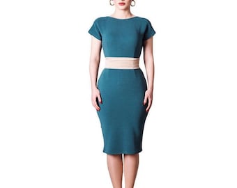 Pencil Kleid, ARTIC BLUE Farbe