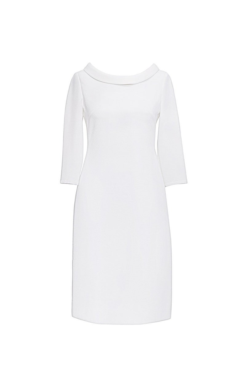 WHITE Dress VINTAGE Style | Etsy