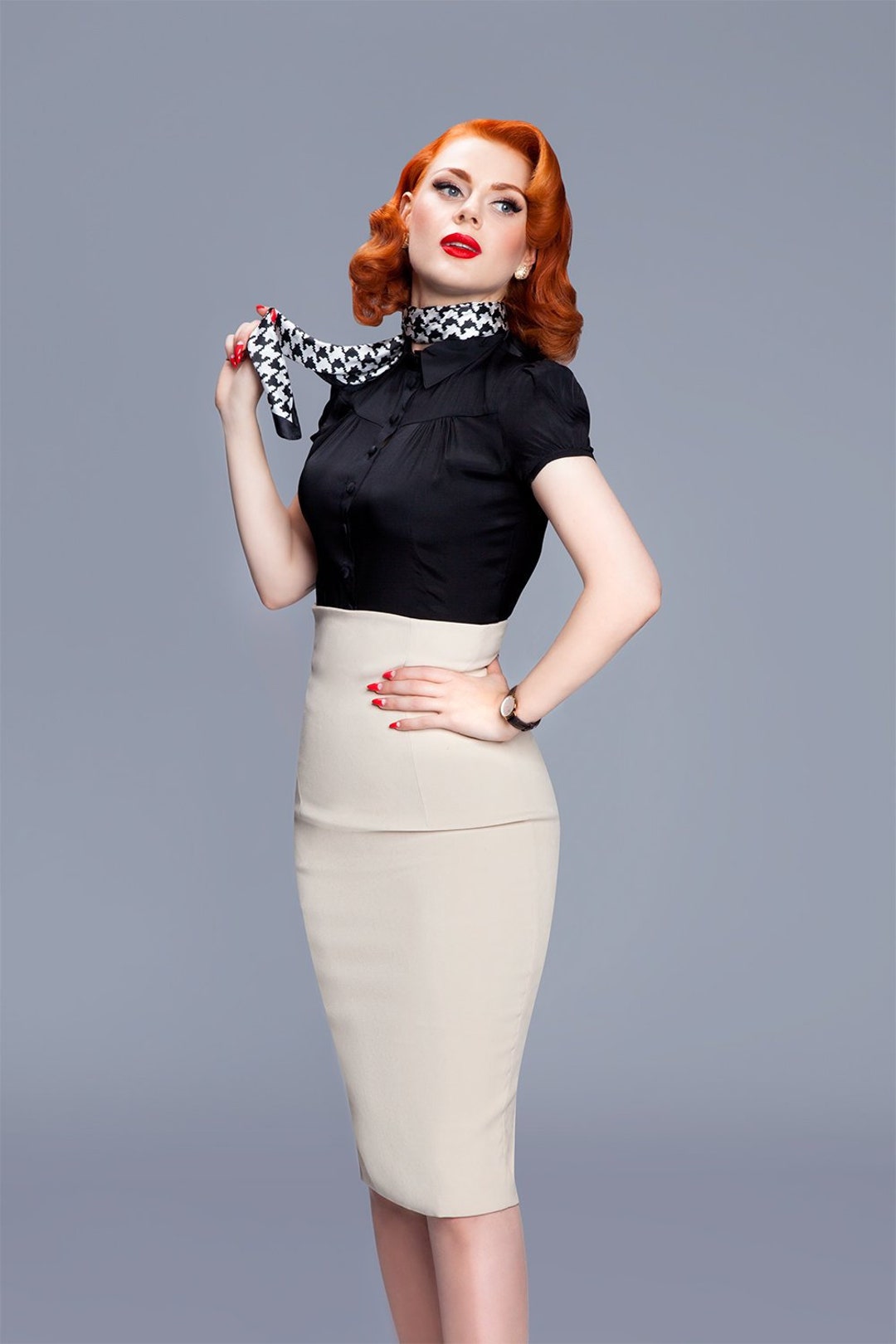 PENCIL SKIRT, High Waist, SUEDE Fabric, Beige Color - Etsy PENCIL SKIRT, High Waist, SUEDE Fabric, Beige Color - Etsy