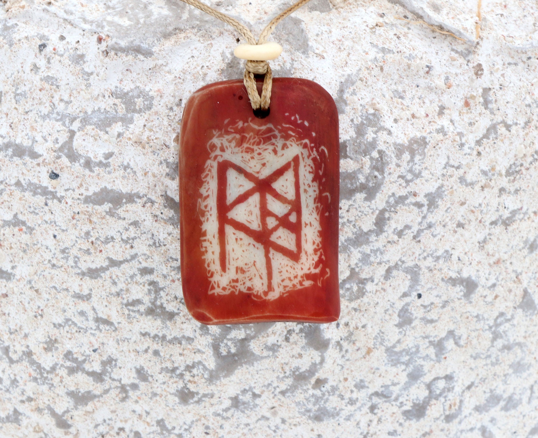Chains Inscriped With Runes Personalised Engraved Name Rune, Viking Runes Amulet, Rune Necklace ...