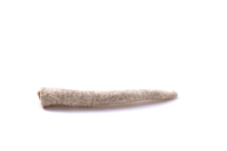dyed with Onion Skins Natural Hair Stick Jewellery Elk Bone Hair Pin with Leather Decoration Rustic and Archaic style
