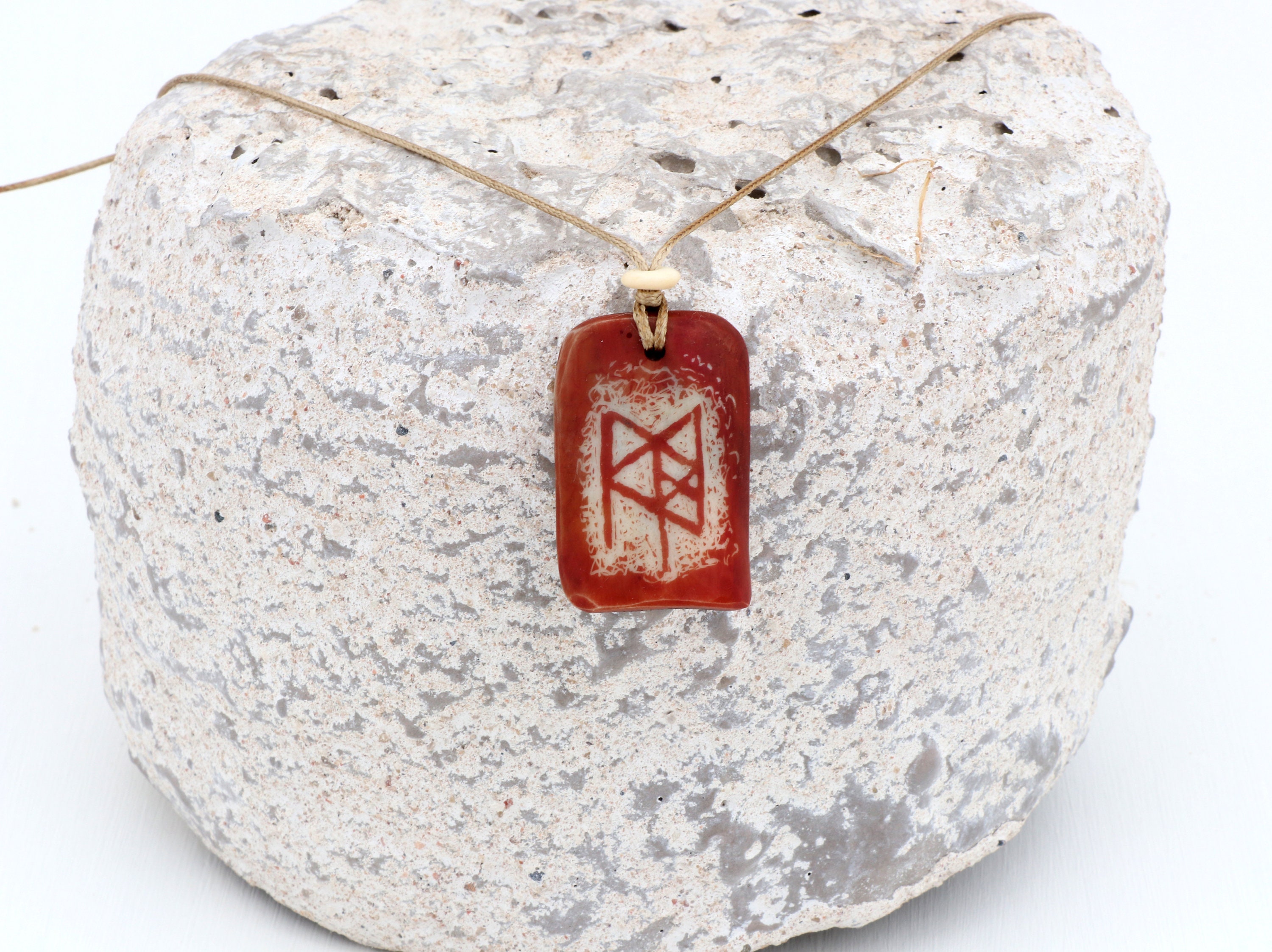 Chains Inscriped With Runes Personalised Engraved Name Rune, Viking Runes Amulet, Rune Necklace ...