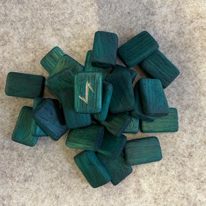 Oak Tree Blank Runen Set (25) zu Deinem eigenen Runen Projekt