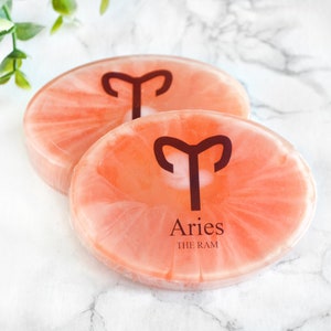 Aries Zodiac Soap - Birthday Spa Gift - Girl Boss Gift - Thoughtful Gift For Her Birthday March - Soap For Men Aries Gift - New Mom Gift