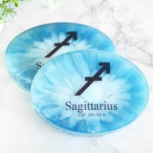 Sagittarius Zodiac Soap - Star Sign Sister Birthday Gift - Dad Gift From Daughter - Artisan Soap Sagittaris Gift - 30th Birthday For Her