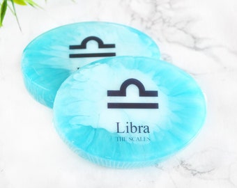 Libra Zodiac Soap - Beauty Products Libra Gift - Zodiac Sign Astrology Gift - Dry Skin Soap For Mom - Best Friend Birthday Gift Under 20