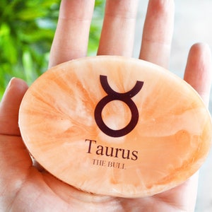 Taurus Zodiac Soap April Birthday Taurus Gift Taurus Birthday Gift For Boyfriend Handcrafted Soap Anniversary Gifts For Girlfriend image 4