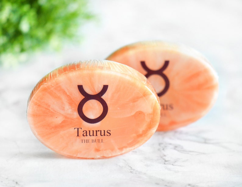 Taurus Zodiac Soap April Birthday Taurus Gift Taurus Birthday Gift For Boyfriend Handcrafted Soap Anniversary Gifts For Girlfriend image 7