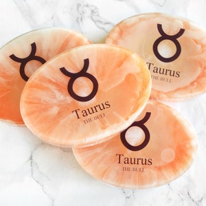 Taurus Zodiac Soap April Birthday Taurus Gift Taurus Birthday Gift For Boyfriend Handcrafted Soap Anniversary Gifts For Girlfriend image 5