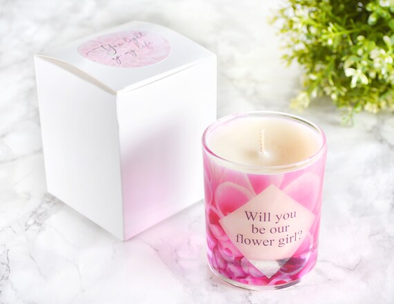 thank you for being my flower girl gift