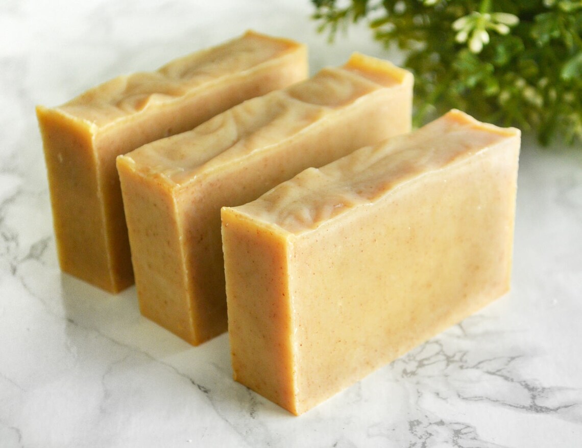 Turmeric Soap Acne Cold Process Soap Vegan Soap Scrub Etsy
