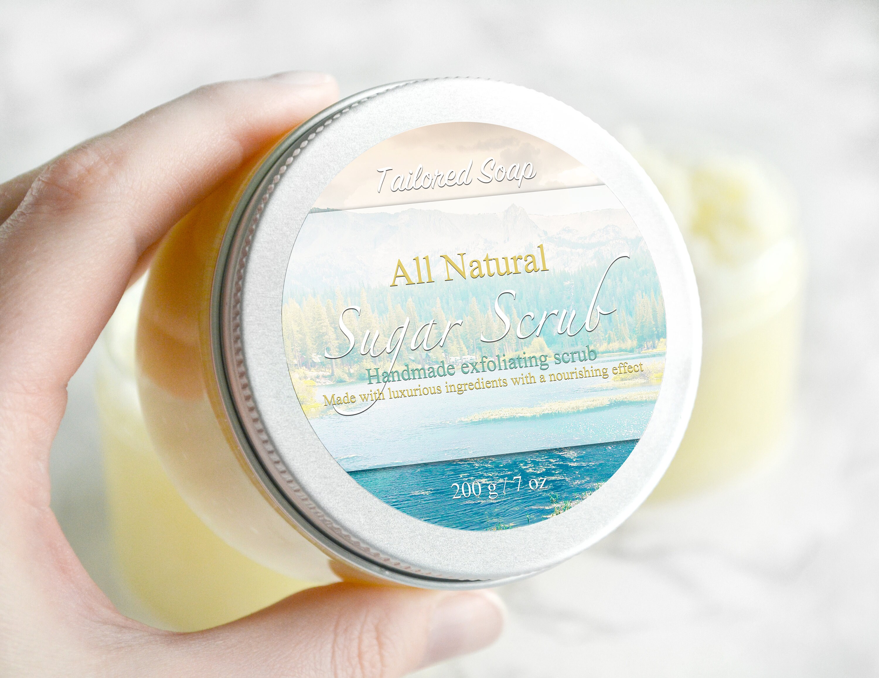 All Natural Unscented Body Scrub Pregnancy Skin Care Crunchy Etsy