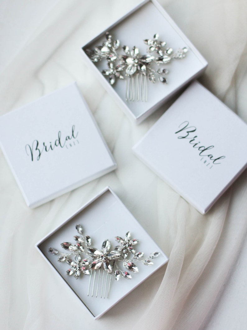 Bridal Hair Clip Wedding Hair Clip Bridal Hair Comb Decorative Clip Rhinestone Hair Clip Bridal Headpiece Wedding Hair Pin Bridal Barrette