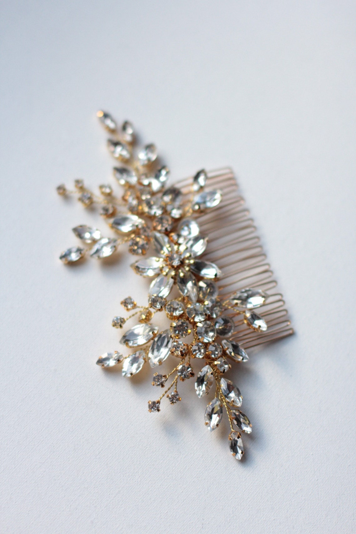 Crystal Hair Clip Decorative Hair Clip Bridal Hair Pin Hair Etsy