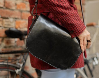 Leather messenger bag ,handmade leather bag ,cross body ,leather cross body,brown leather bag,