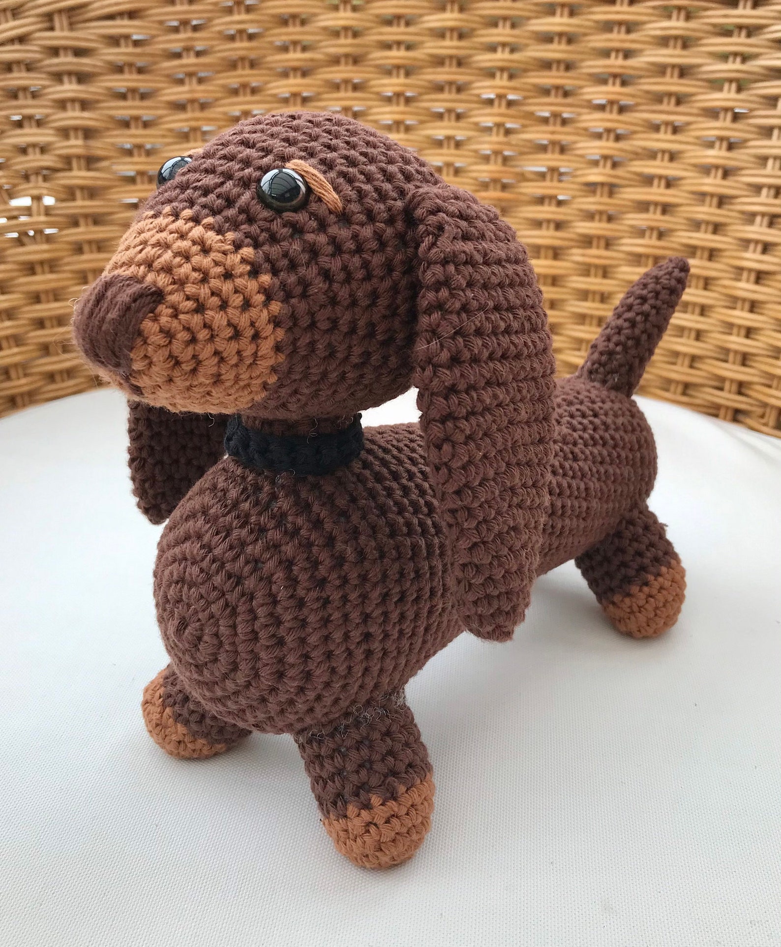 Frank the Sausage dog sausage dog toy dachshund soft toy Etsy