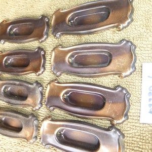 8 Vintage Antique Deco/Nouveau Window Sash Lifts 102720 L