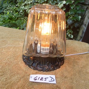 Vintage Antique Flush Mount Light Fixture 6125 D