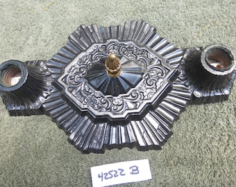 Vintage Antique Flush Mount Deco Light Fixture  42522 B