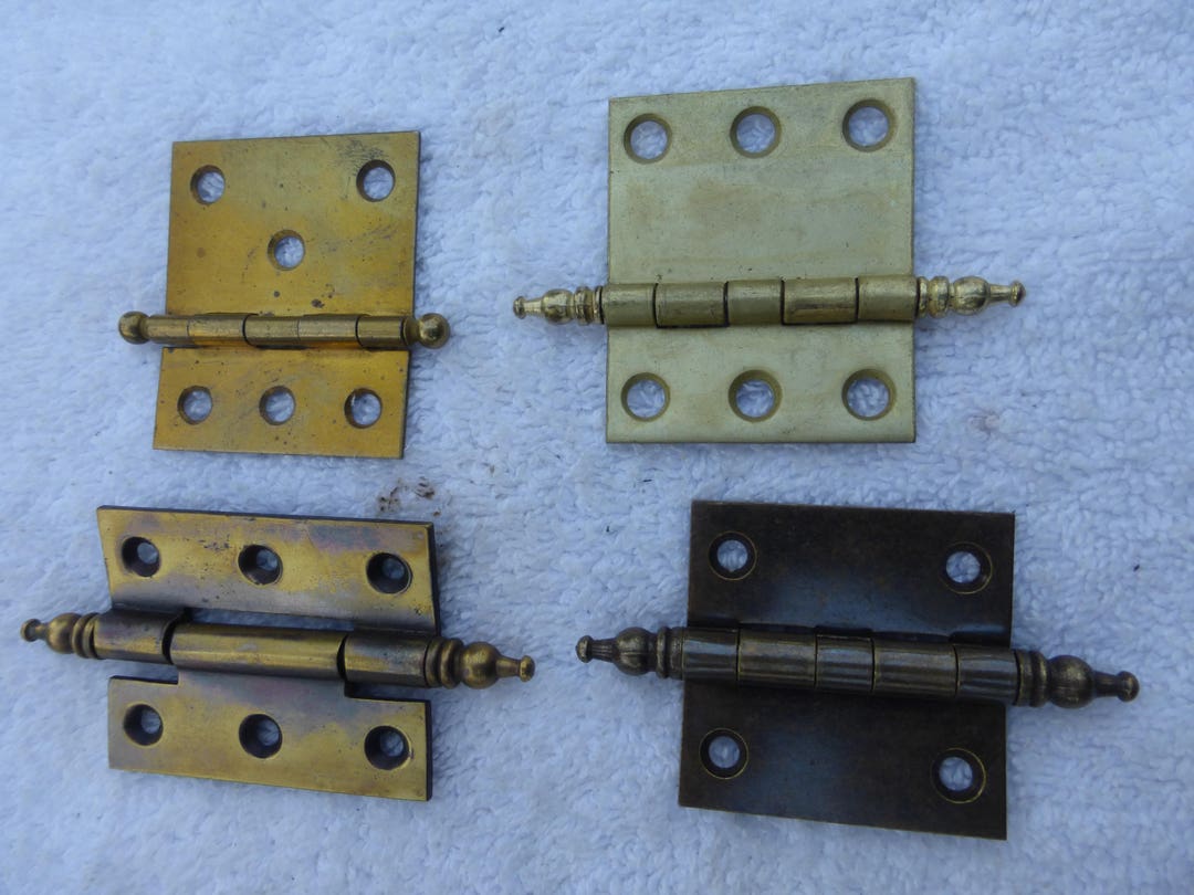 FOUR Fancy Cabinet Hinges Different Styles Configurations 111920 C - Etsy