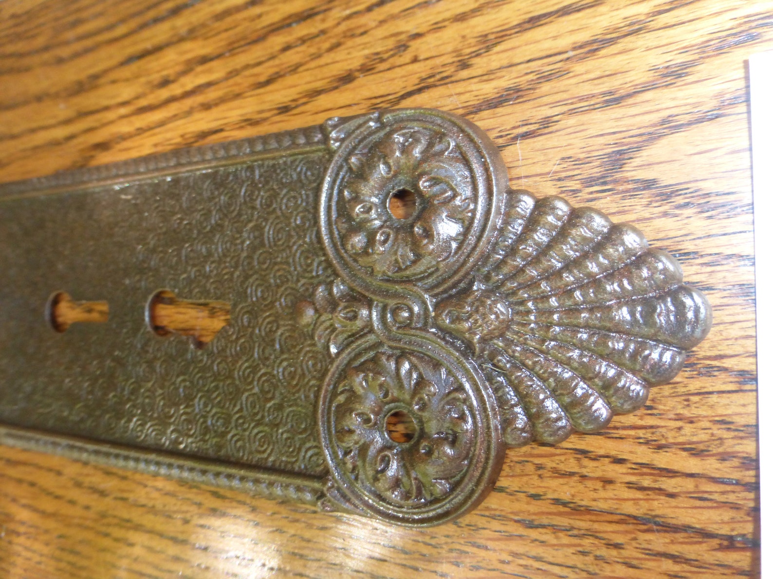 Vintage Antique 2 Pc Victorian Entry Door Hardware Set 92422 C Etsy