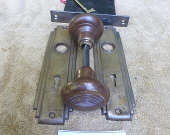 Vintage Antik 6-delars Dekorativa Dörrbeslag Set 53024 G