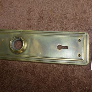 Vintage Antique Deco Door Plate 92823 I