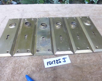 Vintage Antik 6-delars Set Dekorativa Dörrskyltar 101725 J