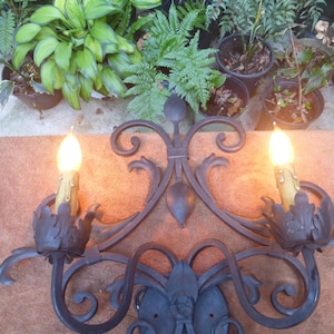 Vintage Antique Wall Sconce Light Fixture 100423 A