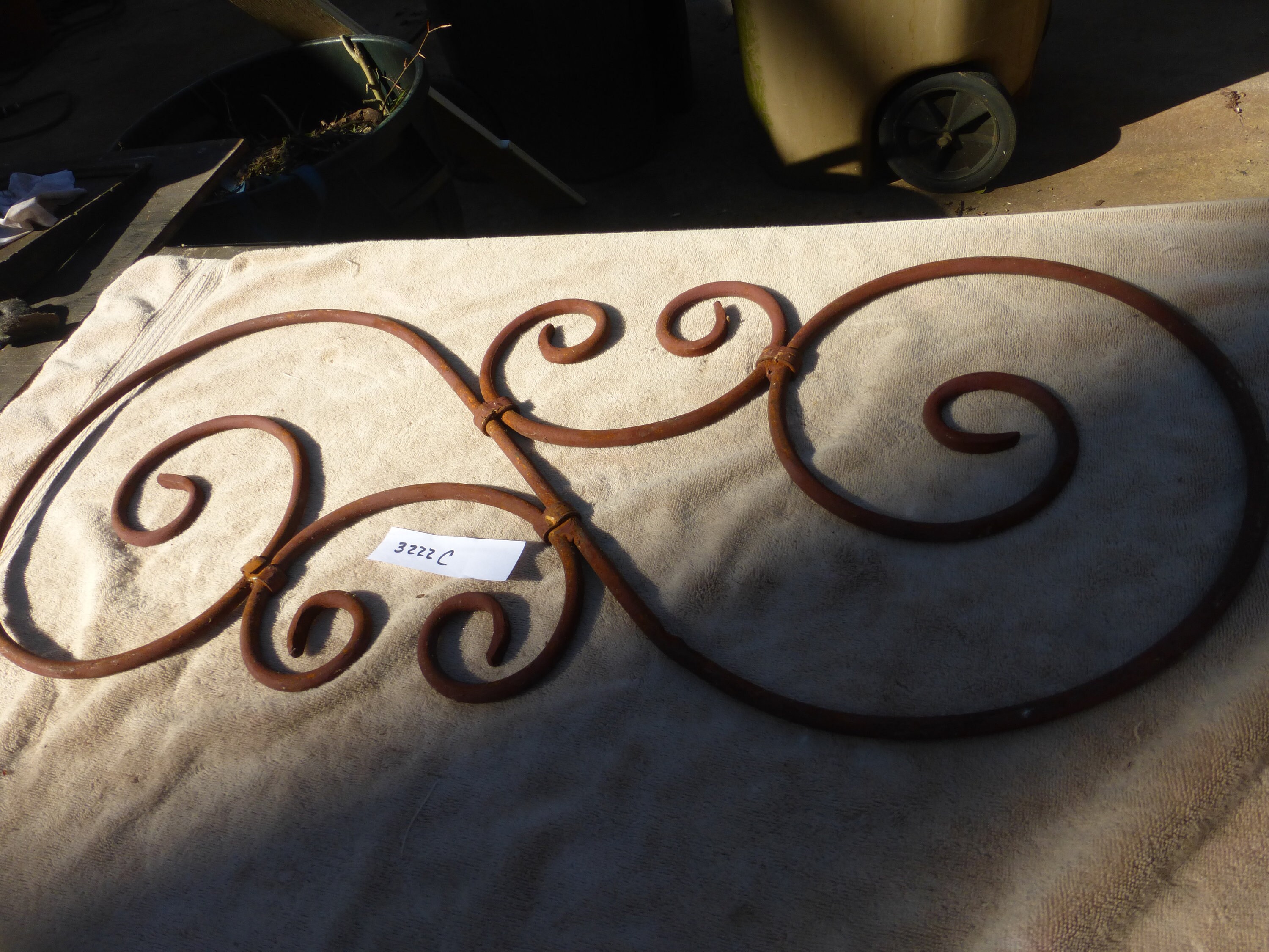 Vintage Antique Architectural Decorative Ornamental Cast Iron