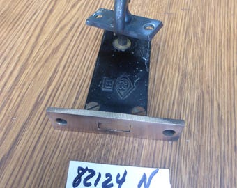 Vintage Antique R&E Brass Thumb Turn Lock Mortise 82124 N