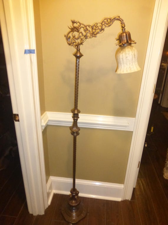 ヴィンテージアンティーク装飾ビクトリア朝真鍮/鉄ブリッジフロア