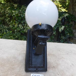 Vintage Antique Iron Wall Sconce Porch Light Fixture Gothic Mission 5425 A