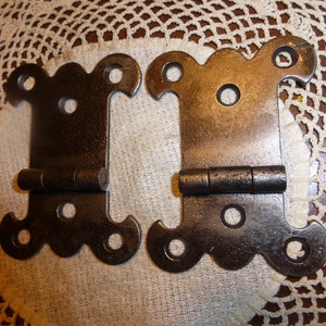 Vintage Antique Iron Hinges 5720 C