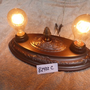 Vintage Antique Flush Mount Victorian Light Fixture  82422 C