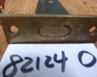 Vintage Antique R&E Brass Thumb Turn Lock Mortise 82124 O